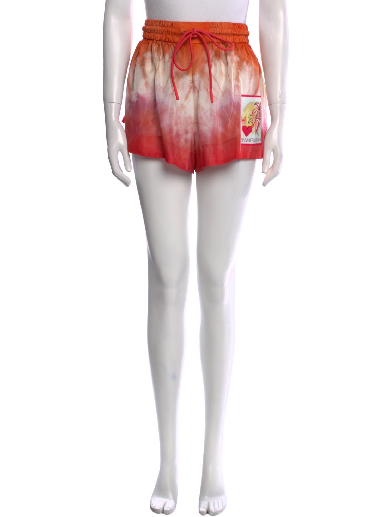 Zimmermann Silk Mini Shorts