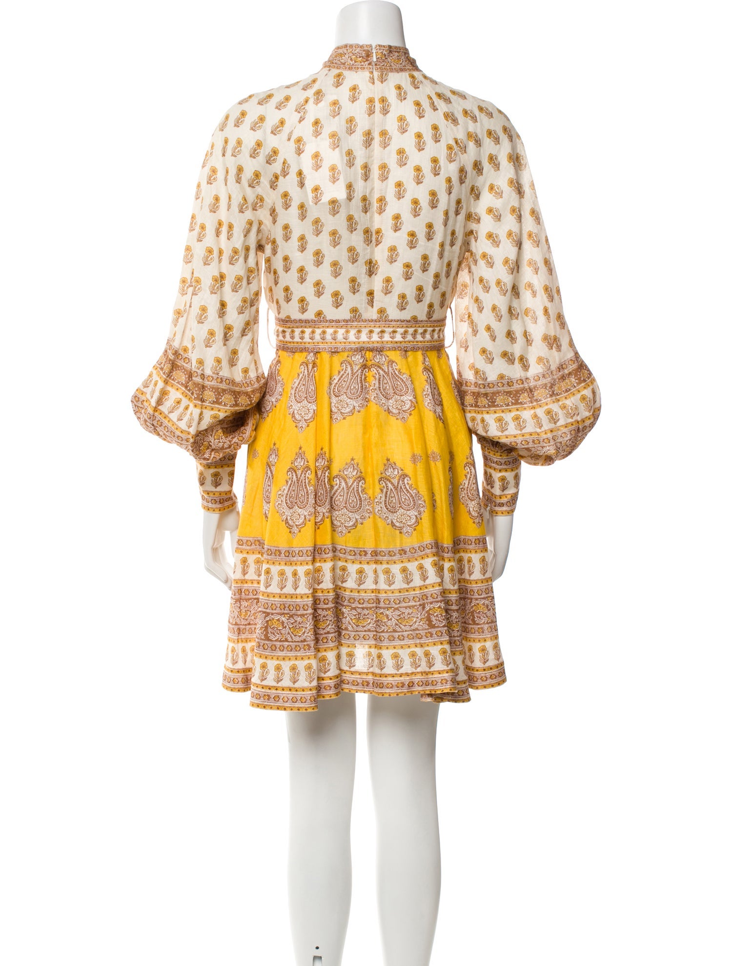 Zimmermann Linen Mini Dress