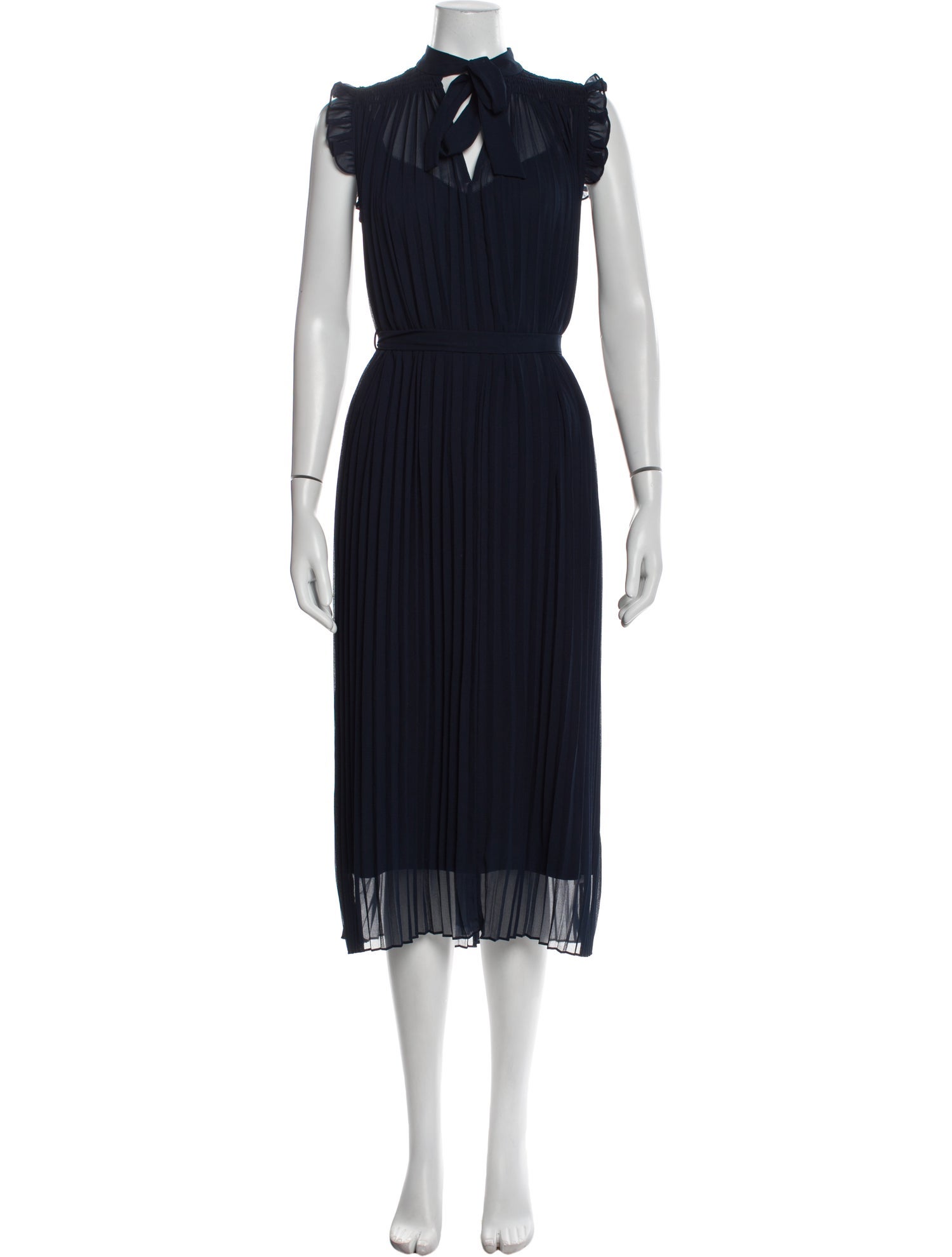 Zimmermann Mock Neck Long Dress