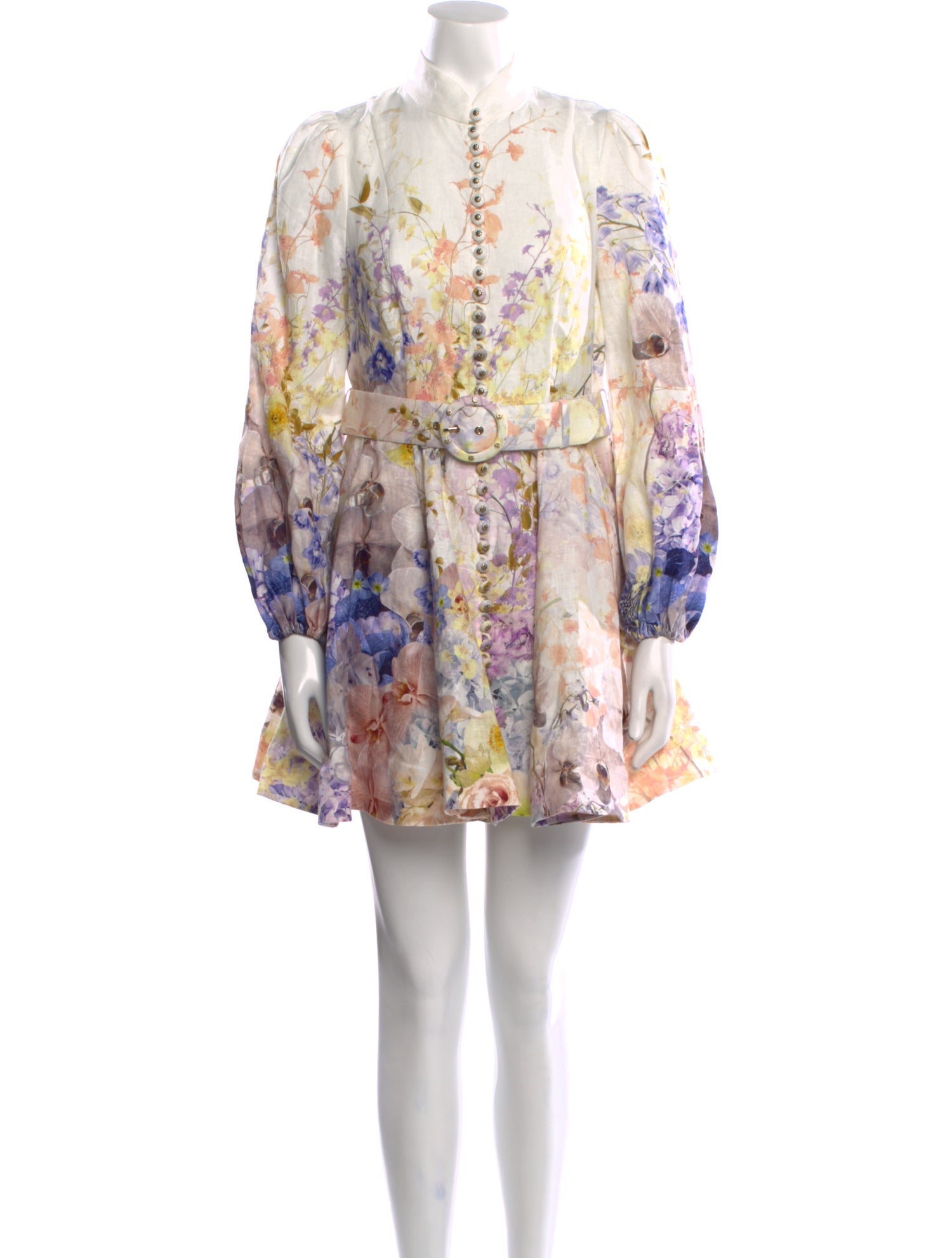 Zimmermann Linen Mini Dress