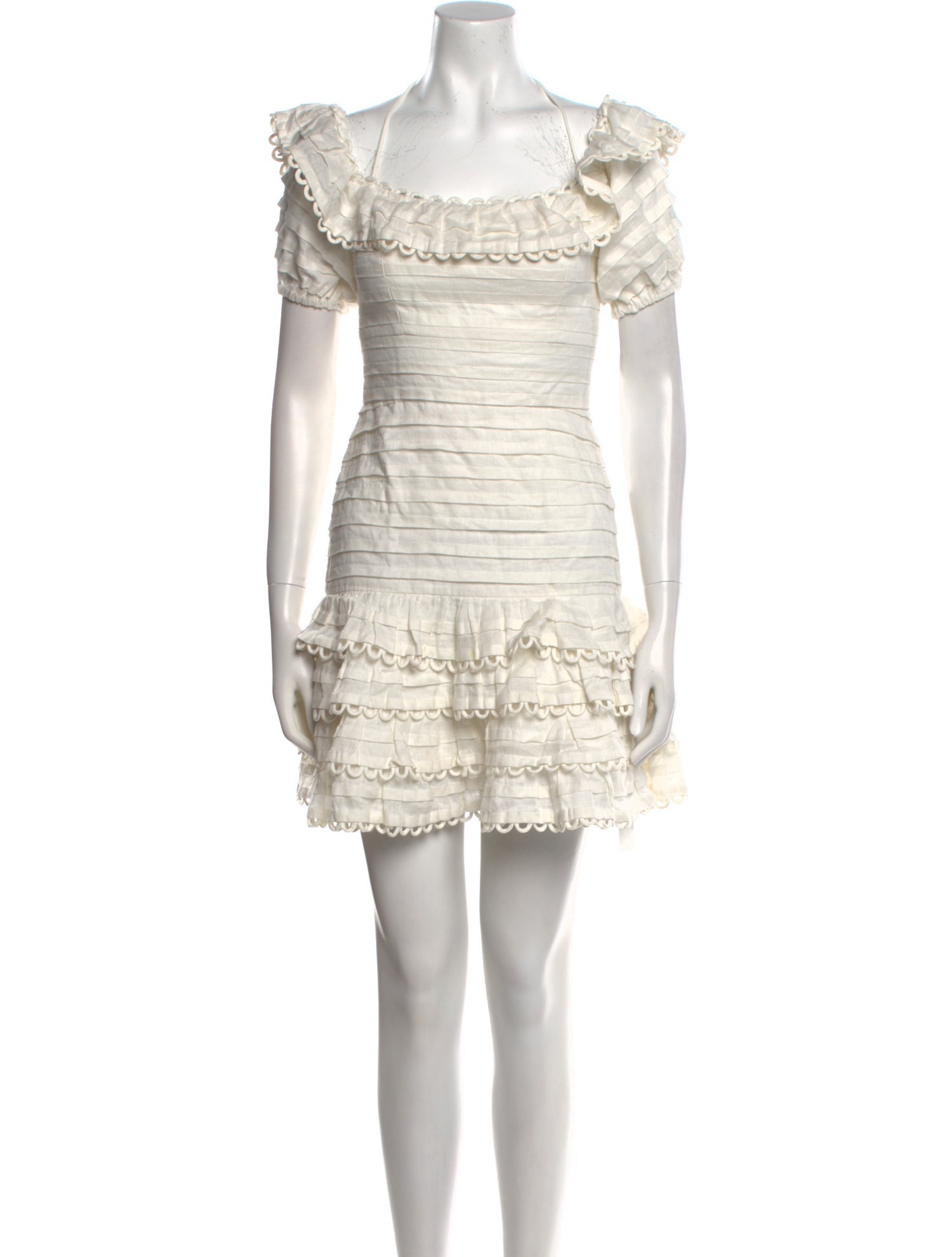 Zimmermann Linen Mini Dress