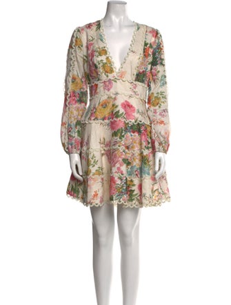 Zimmermann Linen Mini Dress