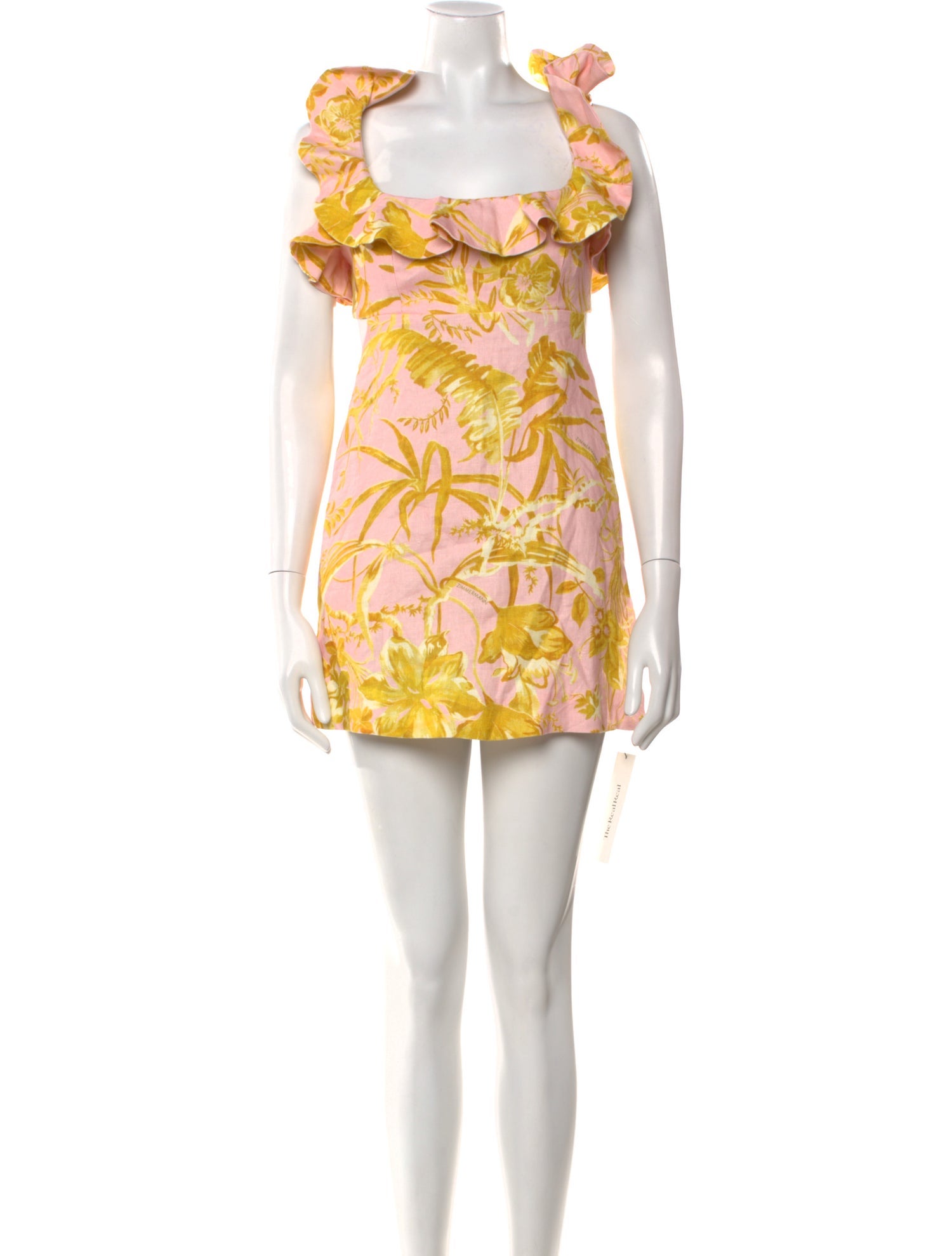 Zimmermann Linen Mini Dress