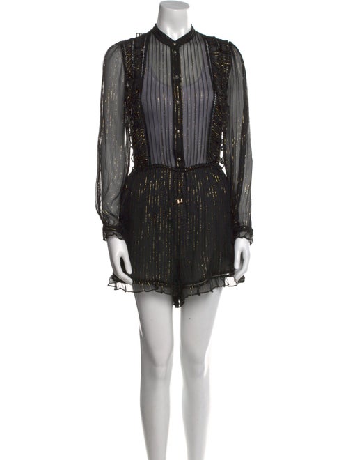 Zimmermann Silk Lace Pattern Romper