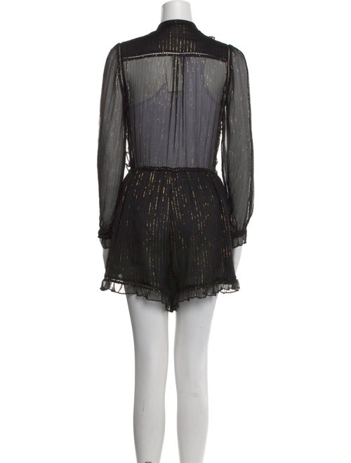 Zimmermann Silk Lace Pattern Romper
