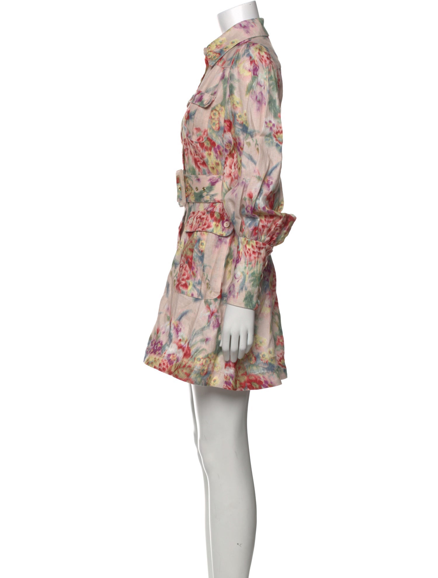 Zimmermann Linen Mini Dress