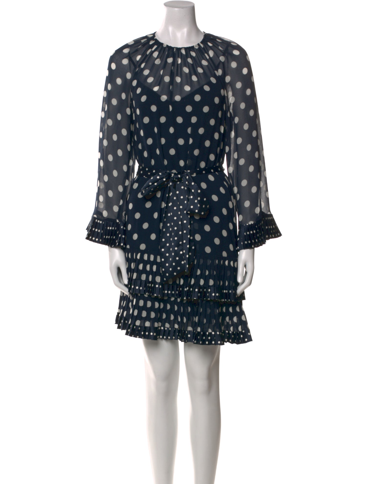 Zimmermann Polka Dot Print Mini Dress