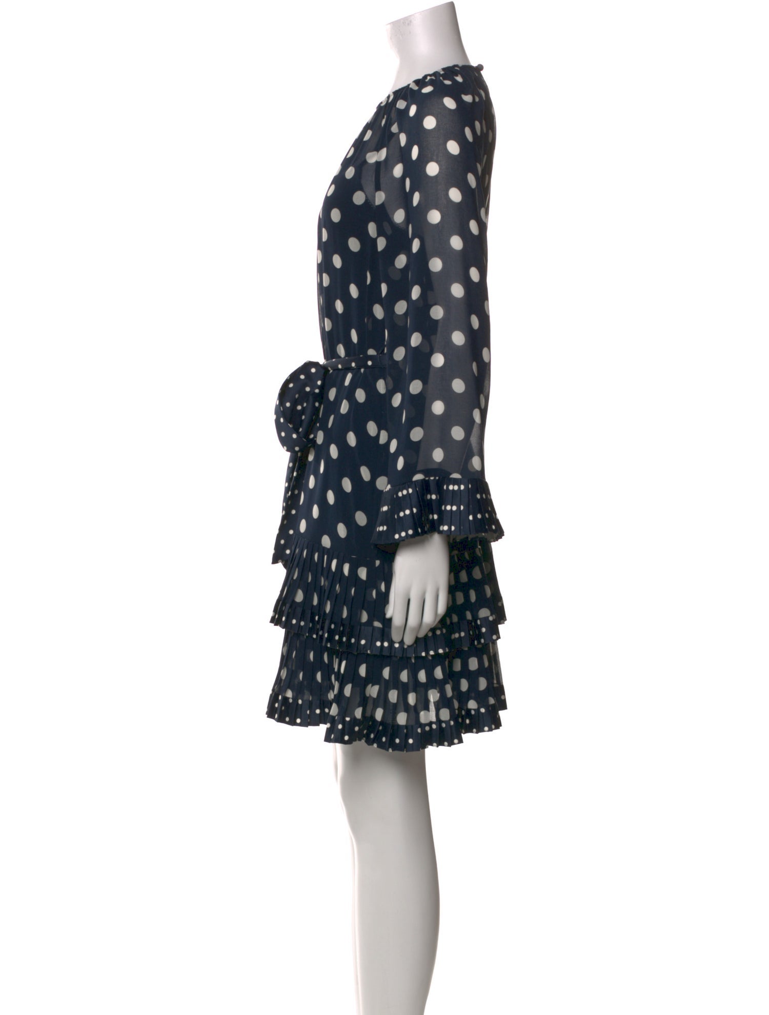 Zimmermann Polka Dot Print Mini Dress