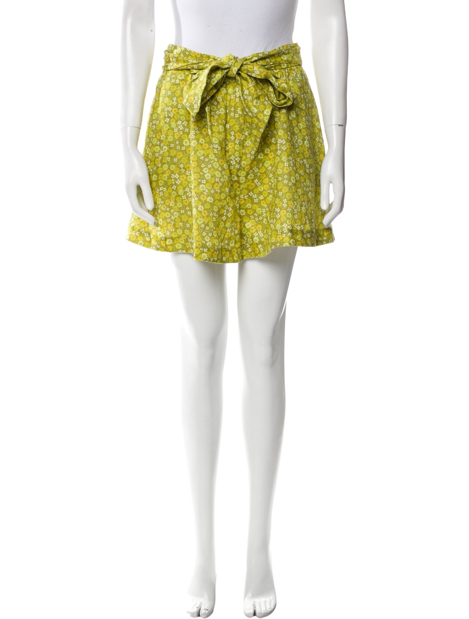 Zimmermann Linen Mini Shorts