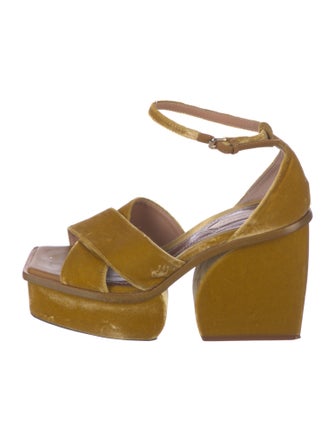 Zimmermann Velvet Sandals