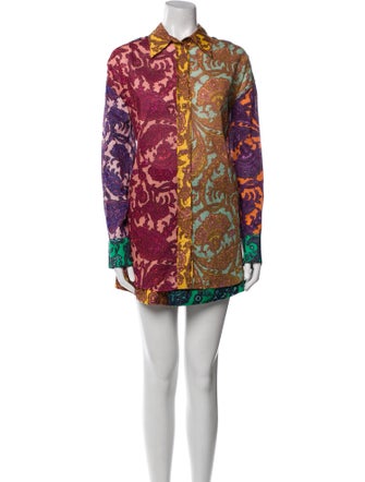 Zimmermann Linen Printed Short Set