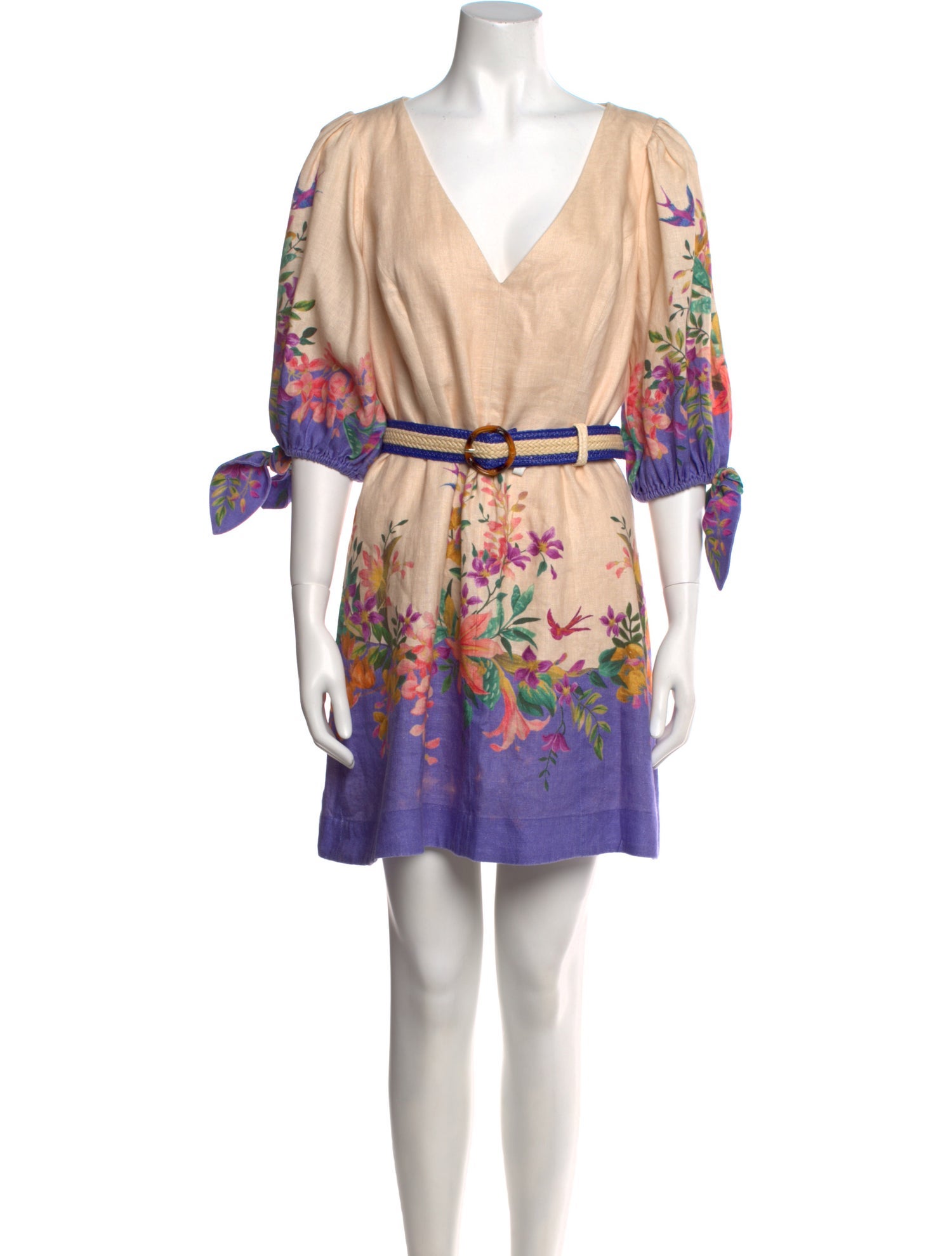 Zimmermann Linen Mini Dress