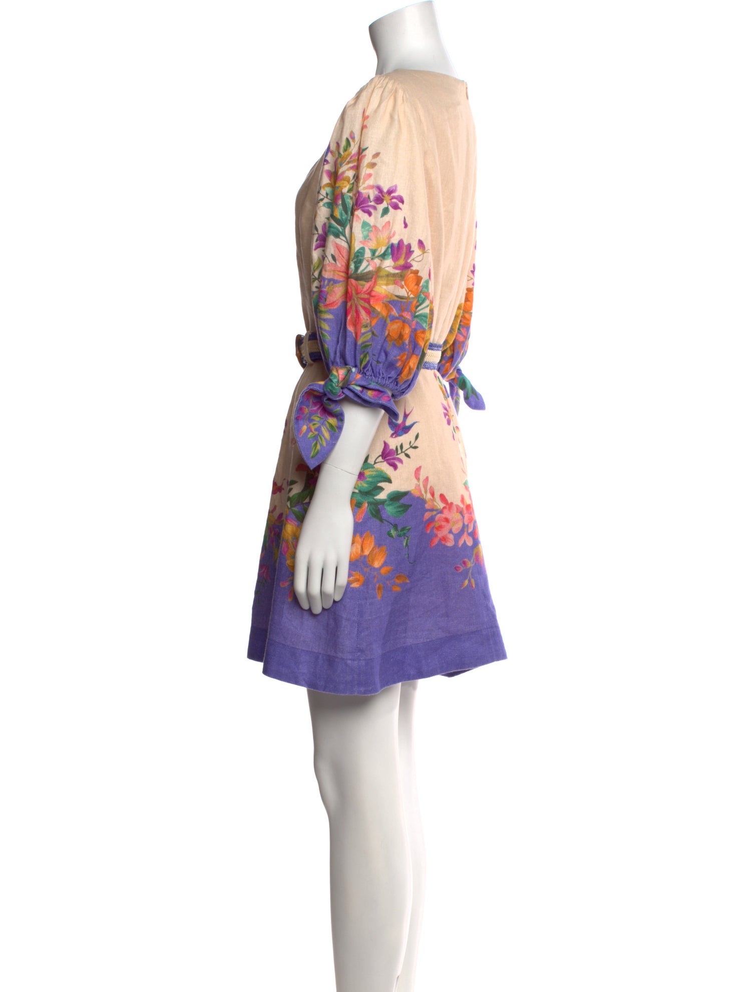 Zimmermann Linen Mini Dress