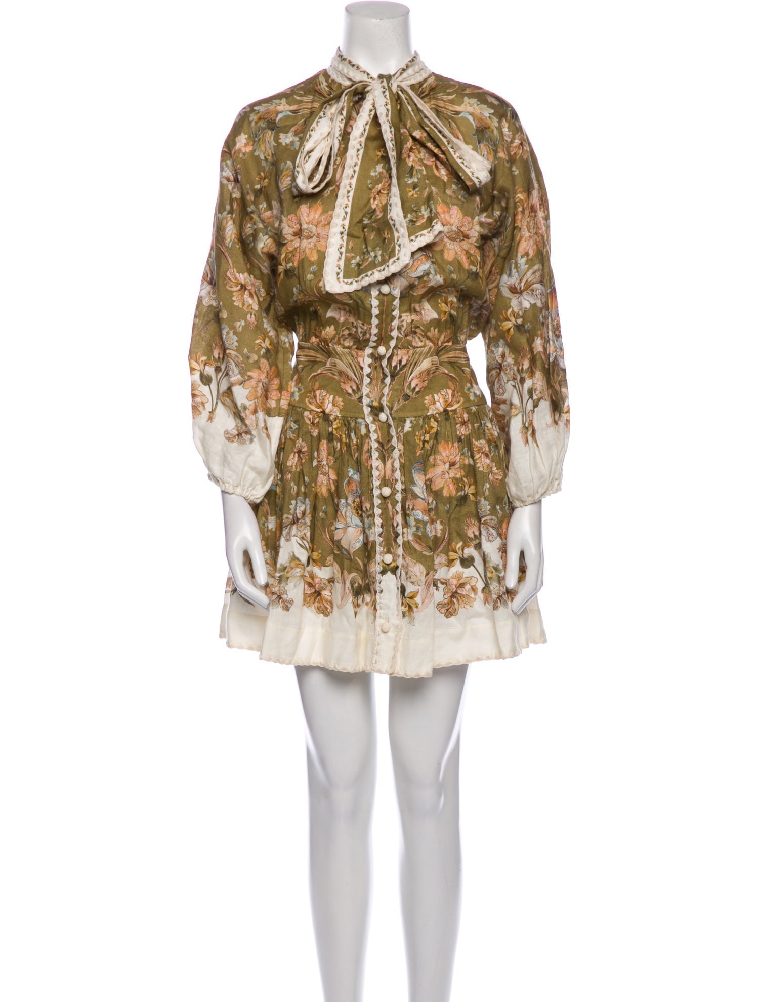 Zimmermann Linen Mini Dress