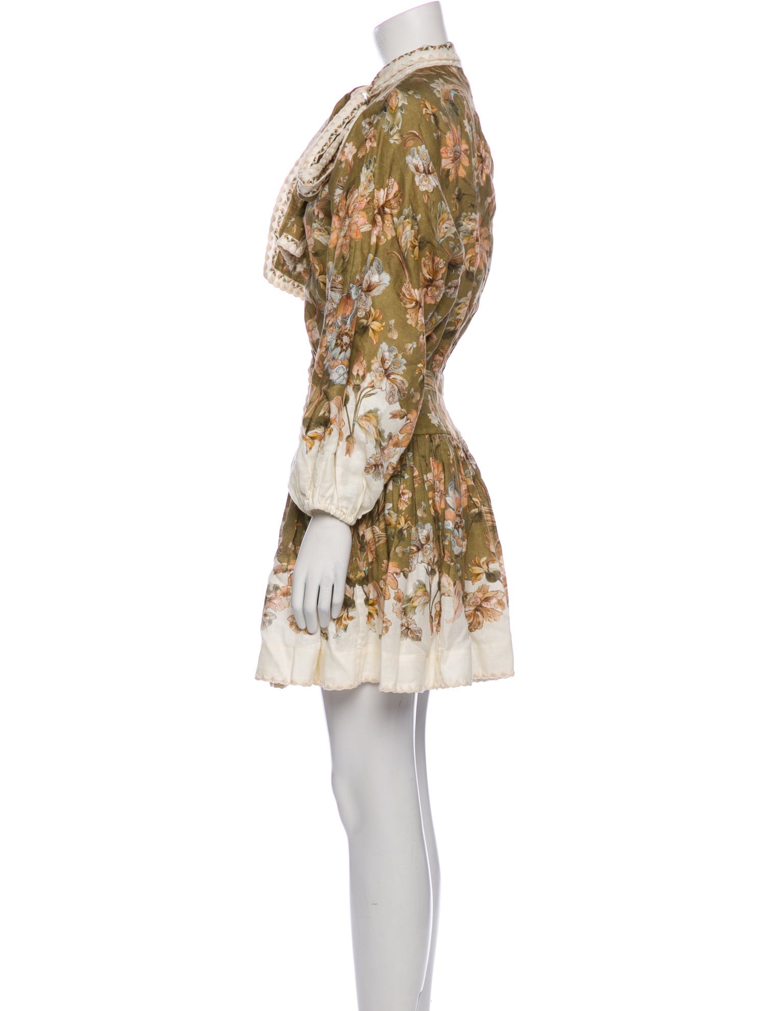 Zimmermann Linen Mini Dress