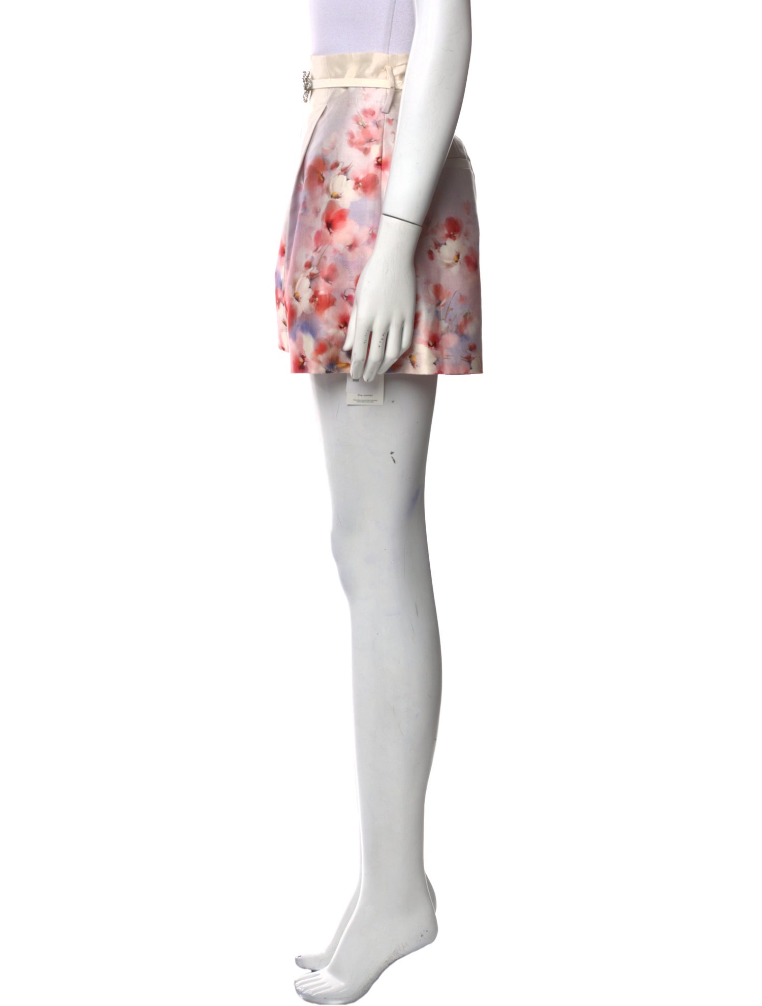 Zimmermann Silk Mini Shorts