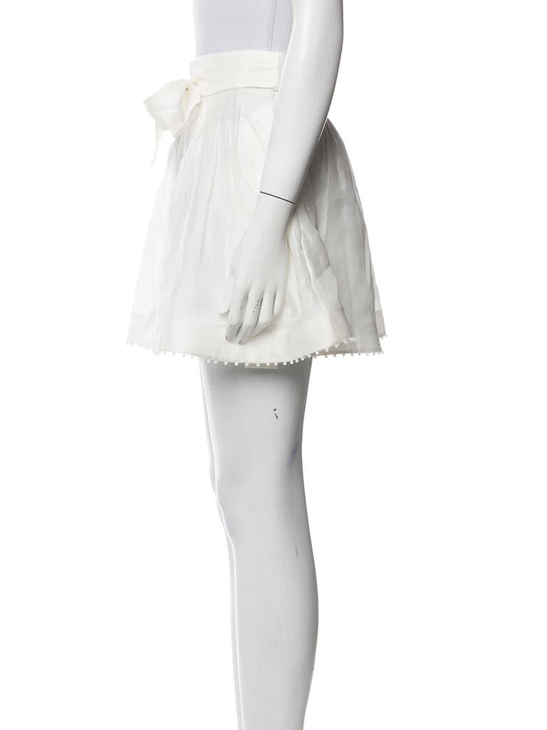 Zimmermann Linen Mini Shorts w/ Tags