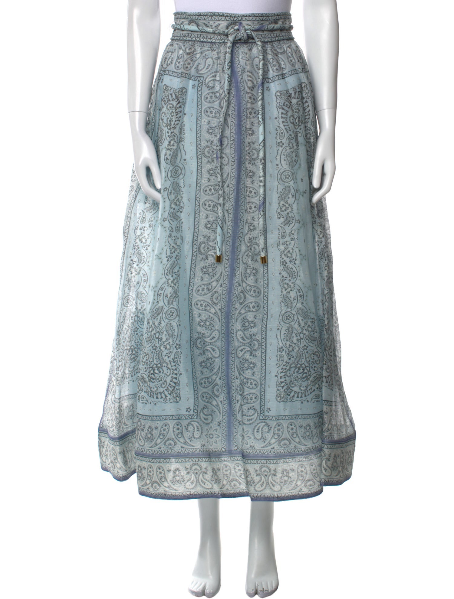 Zimmermann Linen Long Skirt w/ Tags