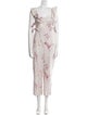 Zimmermann Linen Floral Print Jumpsuit