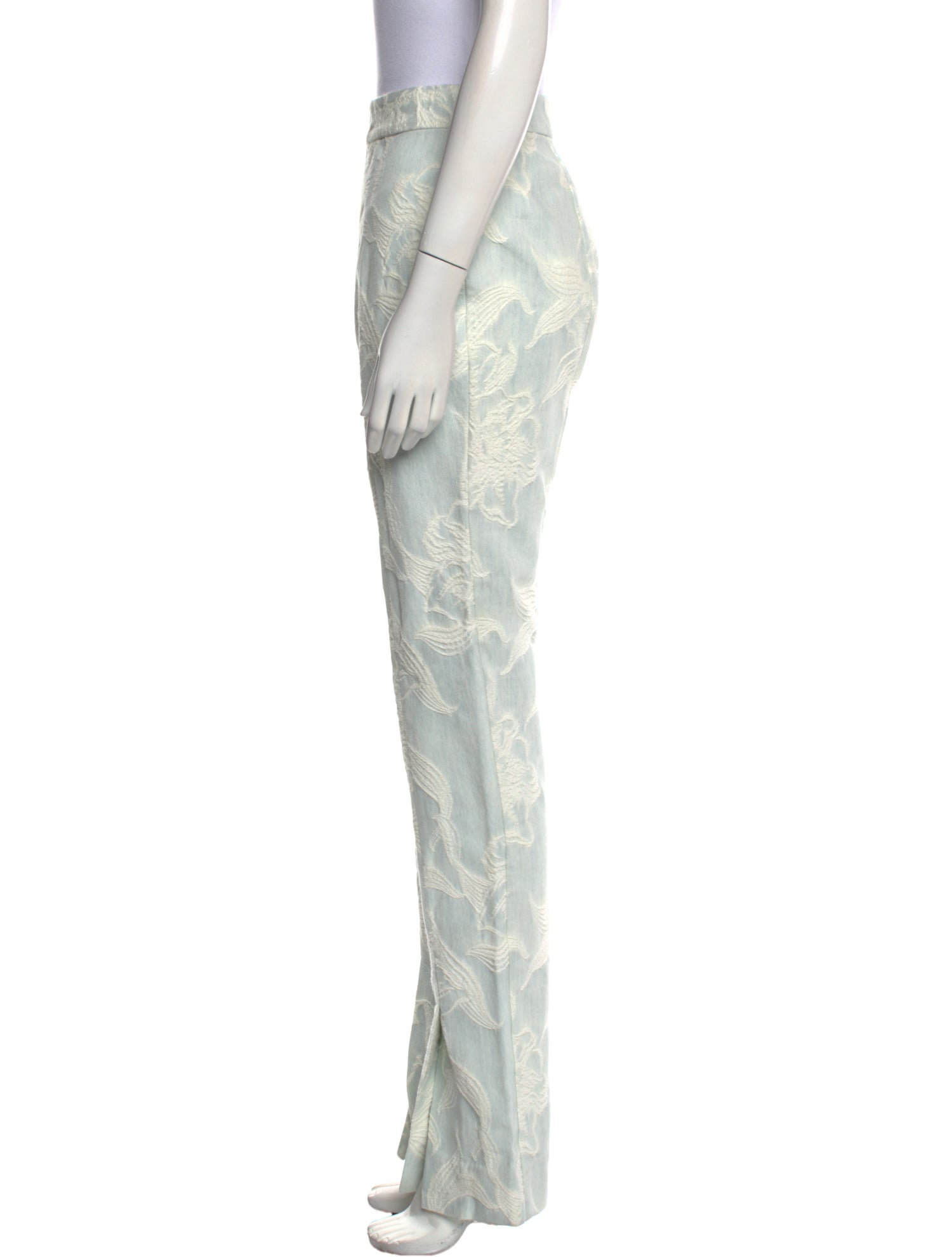 Zimmermann Printed Straight Leg Pants