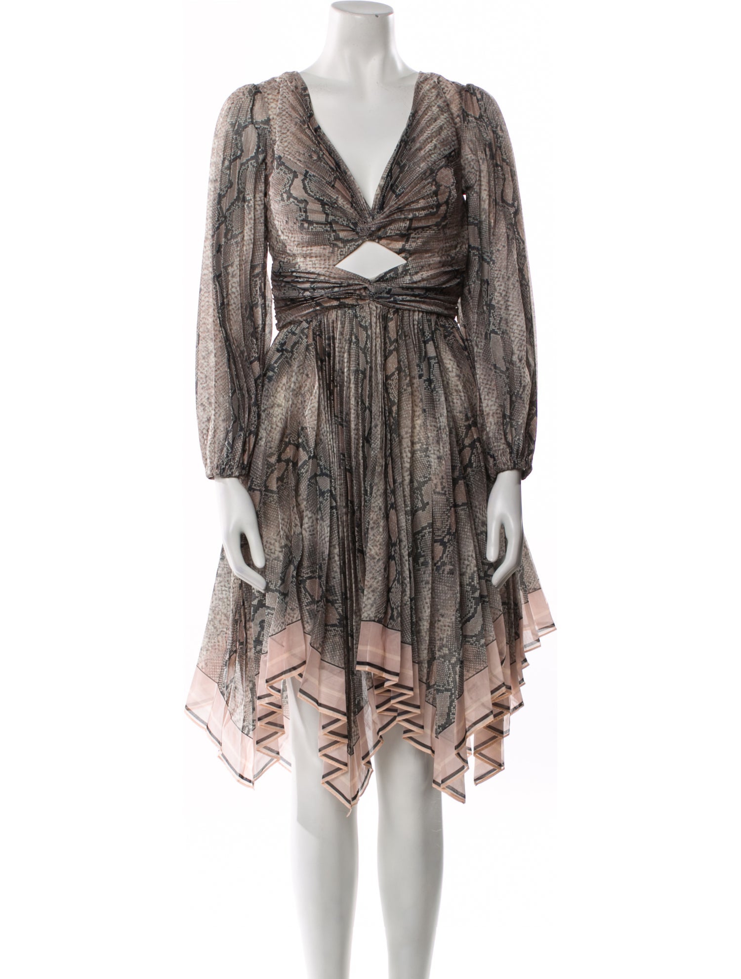 Zimmermann Printed Midi Length Dress