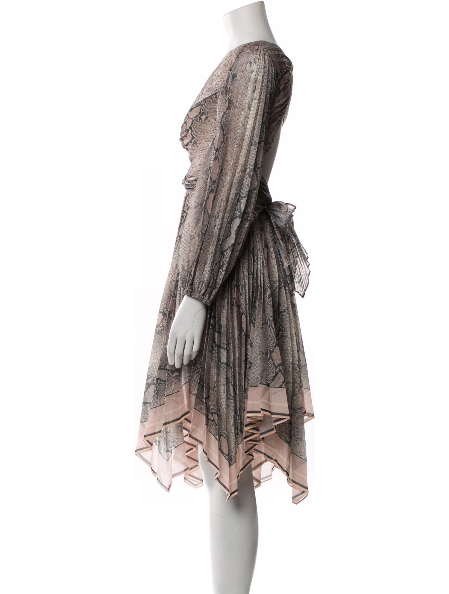 Zimmermann Printed Midi Length Dress