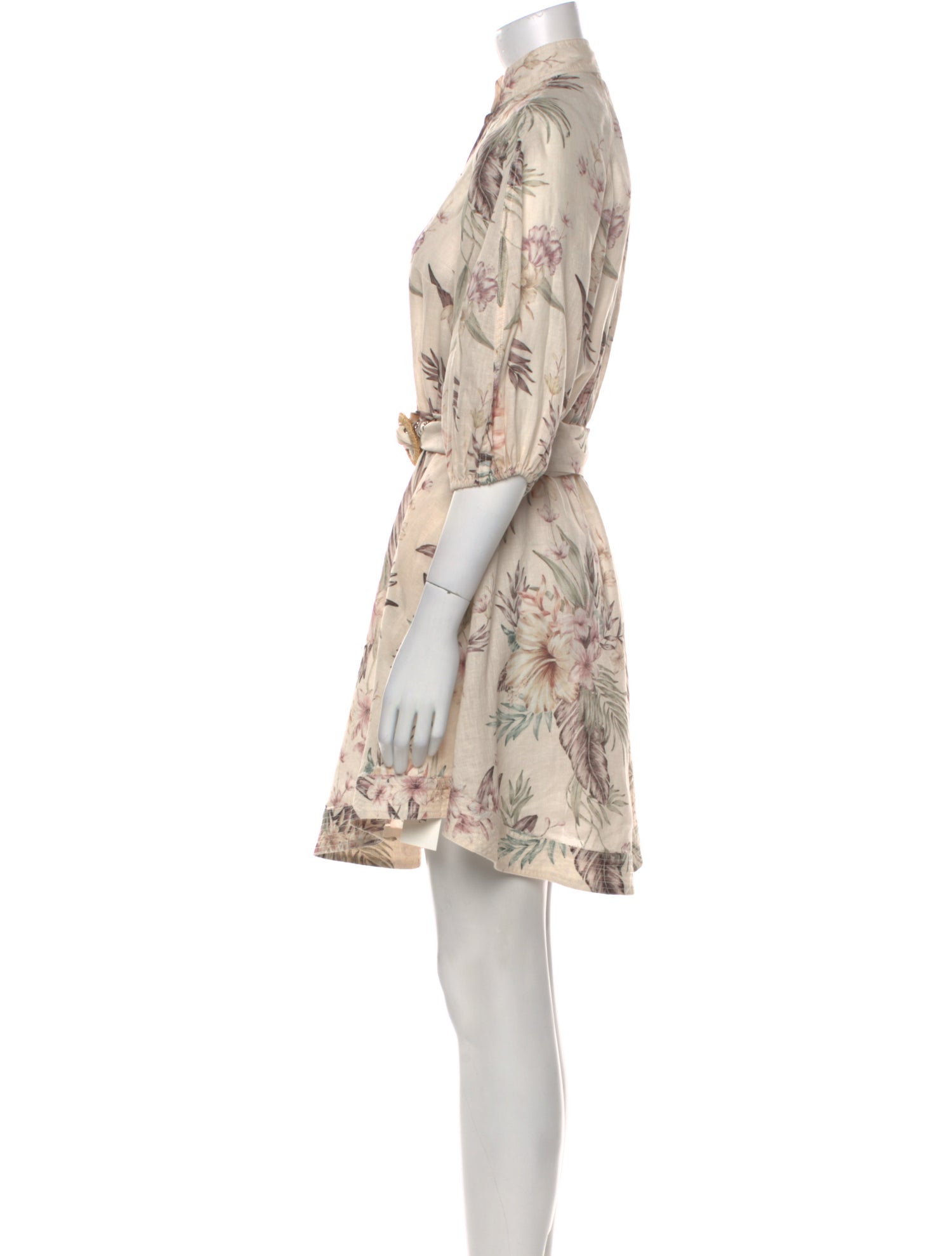 Zimmermann Linen Mini Dress