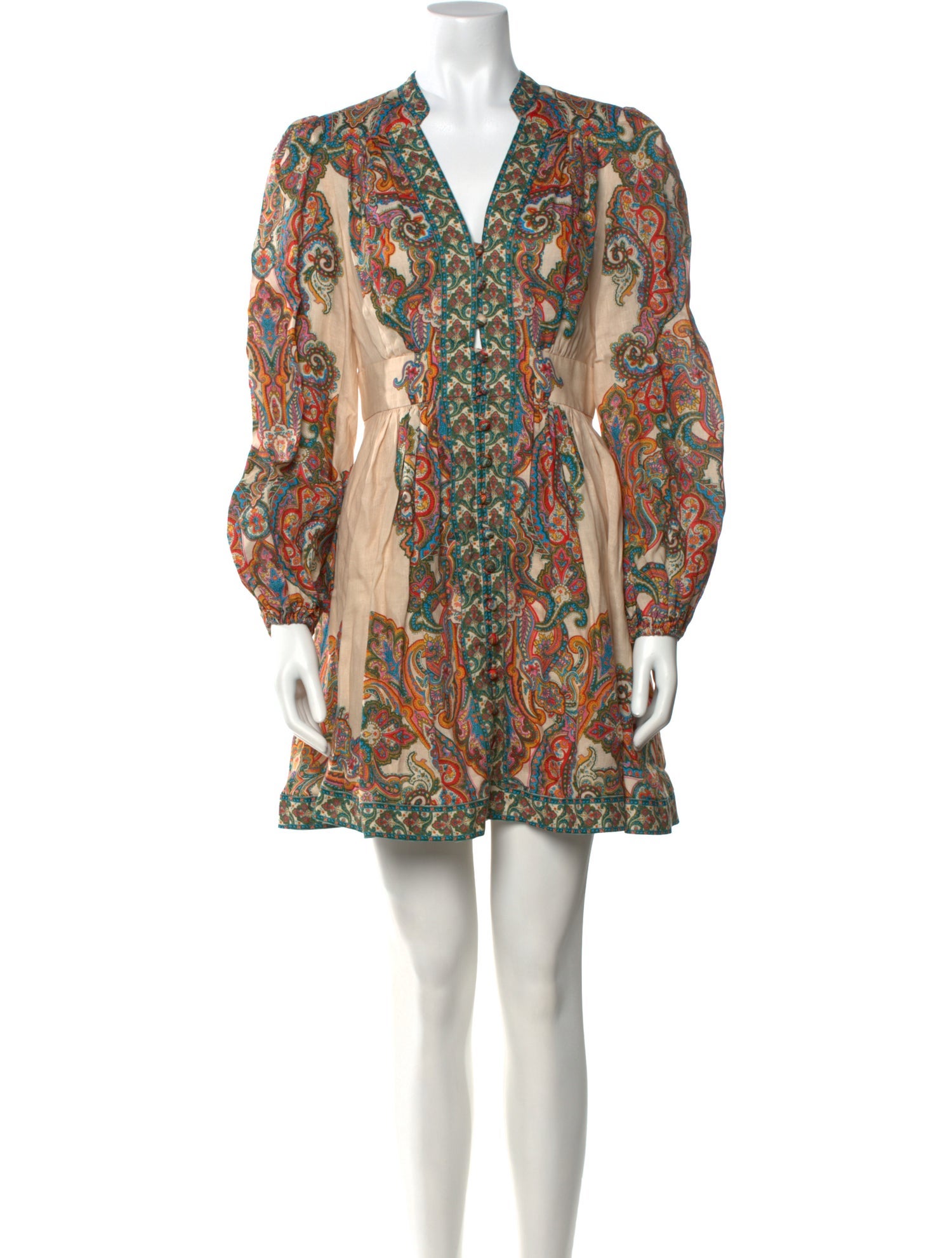 Zimmermann Linen Mini Dress