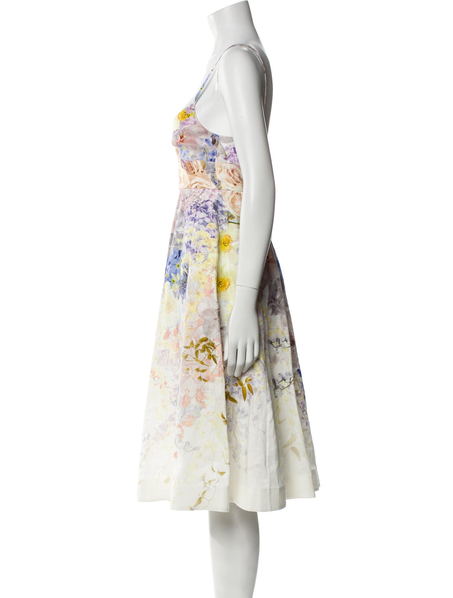 Zimmermann Linen Knee-Length Dress