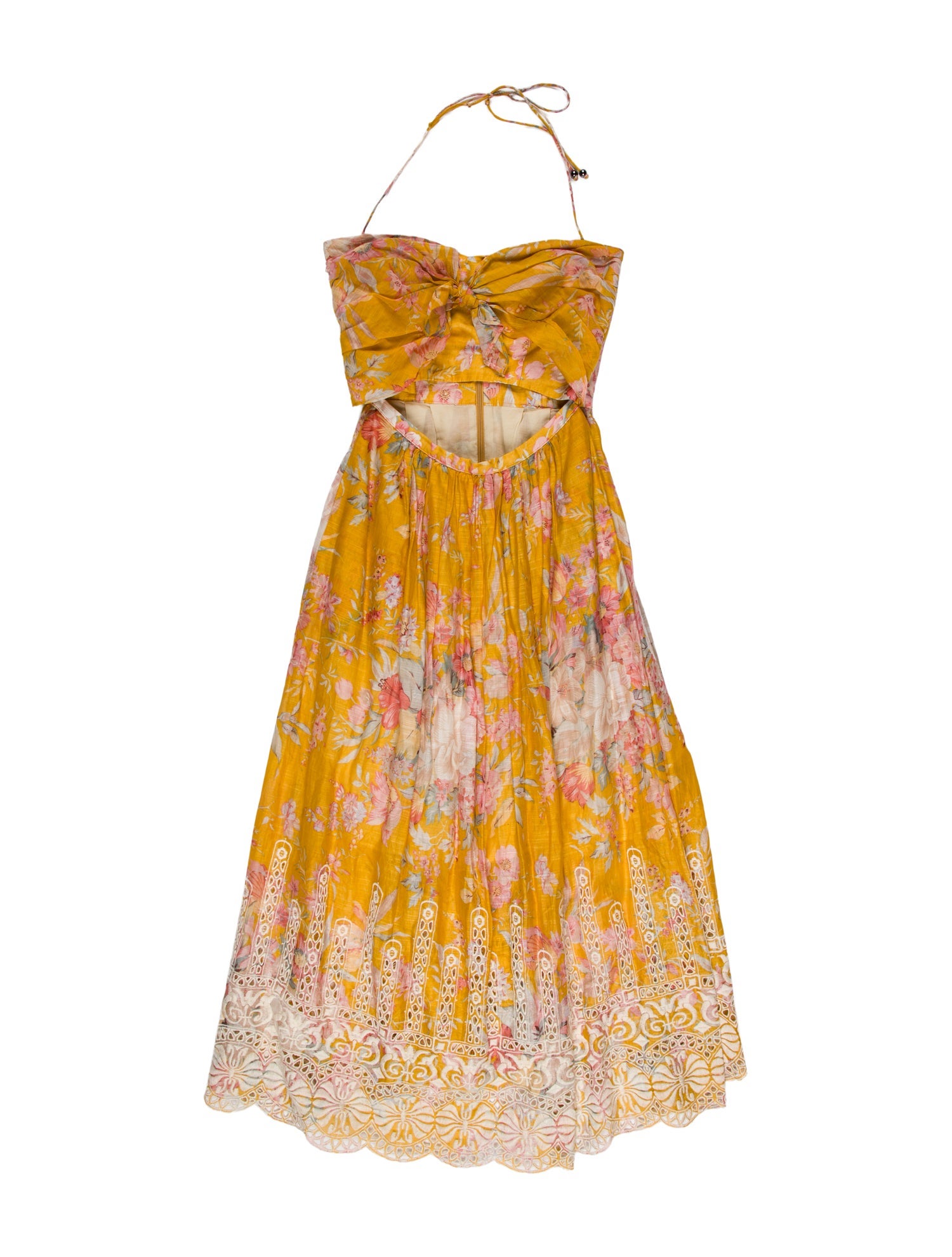Zimmermann Printed Knee-Length Dress