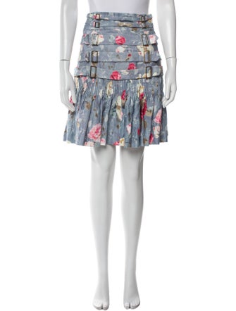 Zimmermann Linen Knee-Length Skirt