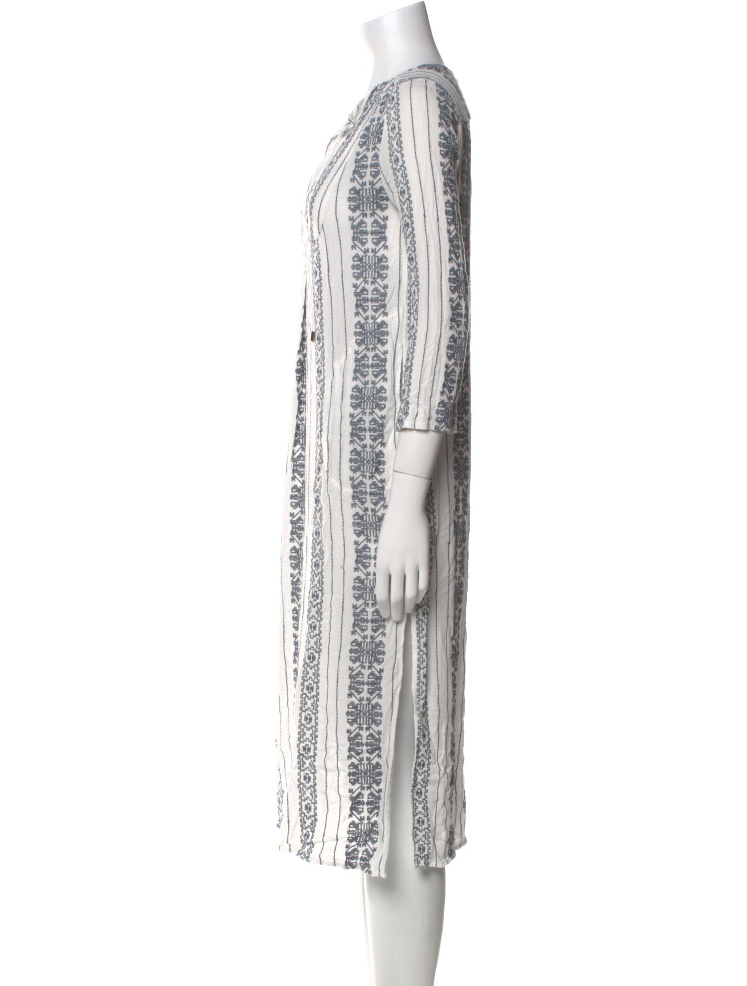 Zimmermann Striped Midi Length Dress