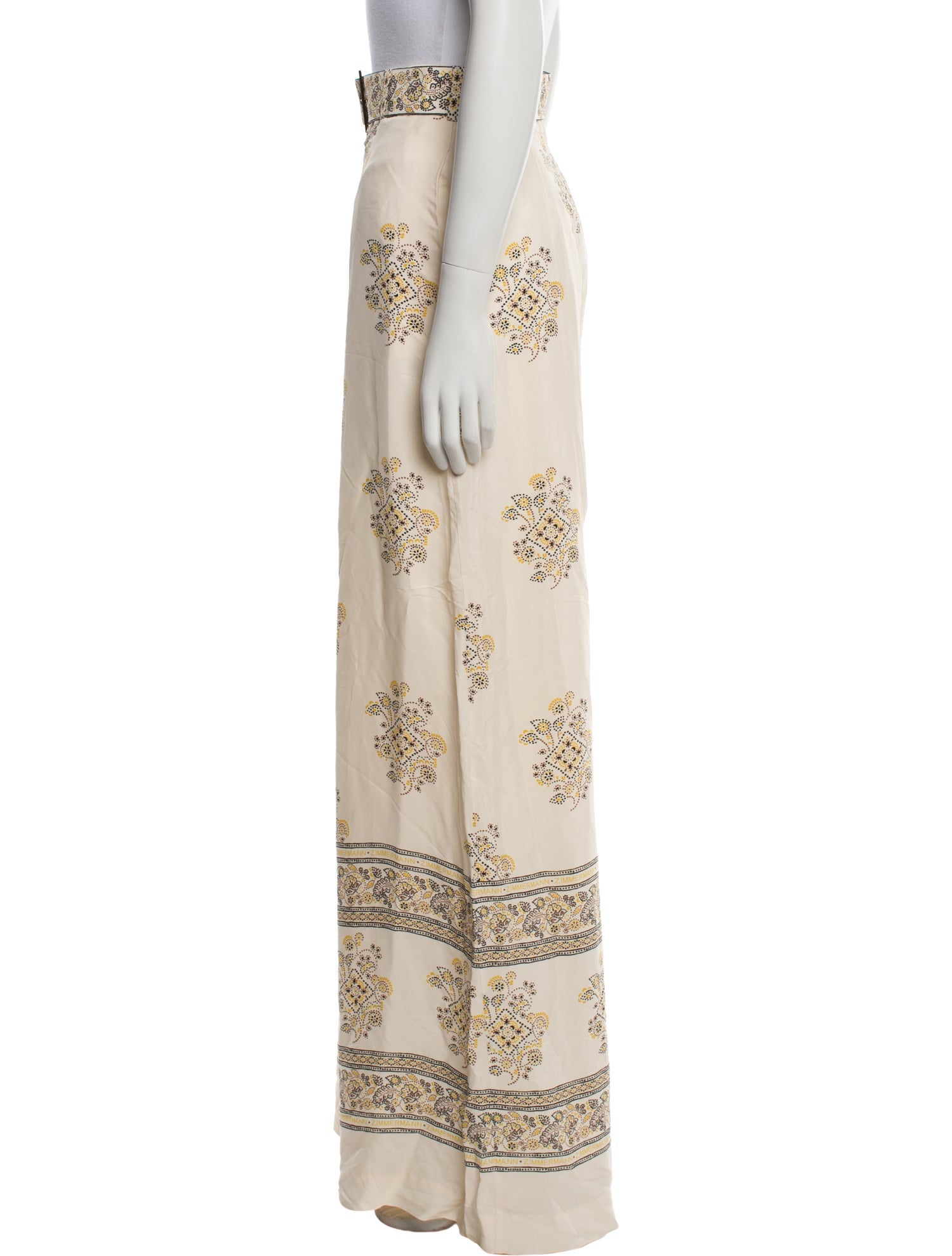 Zimmermann Silk Wide Leg Pants