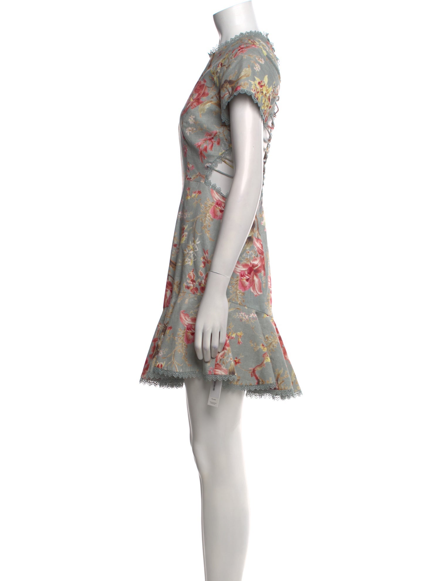 Zimmermann Linen Mini Dress