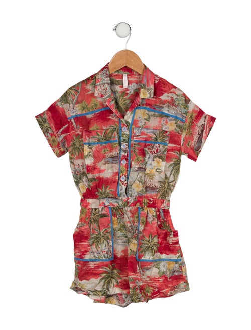 Zimmermann Printed Romper