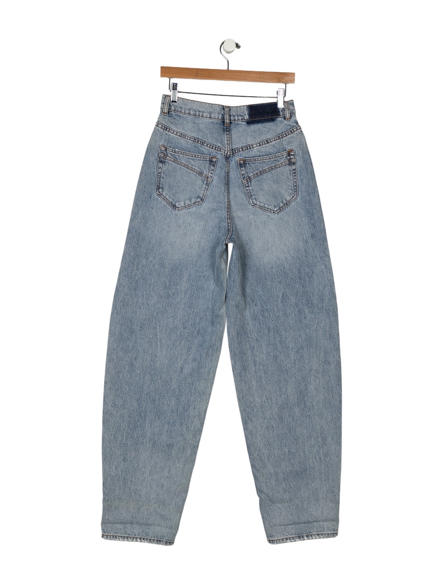 Zimmermann High-Rise Straight Leg Jeans