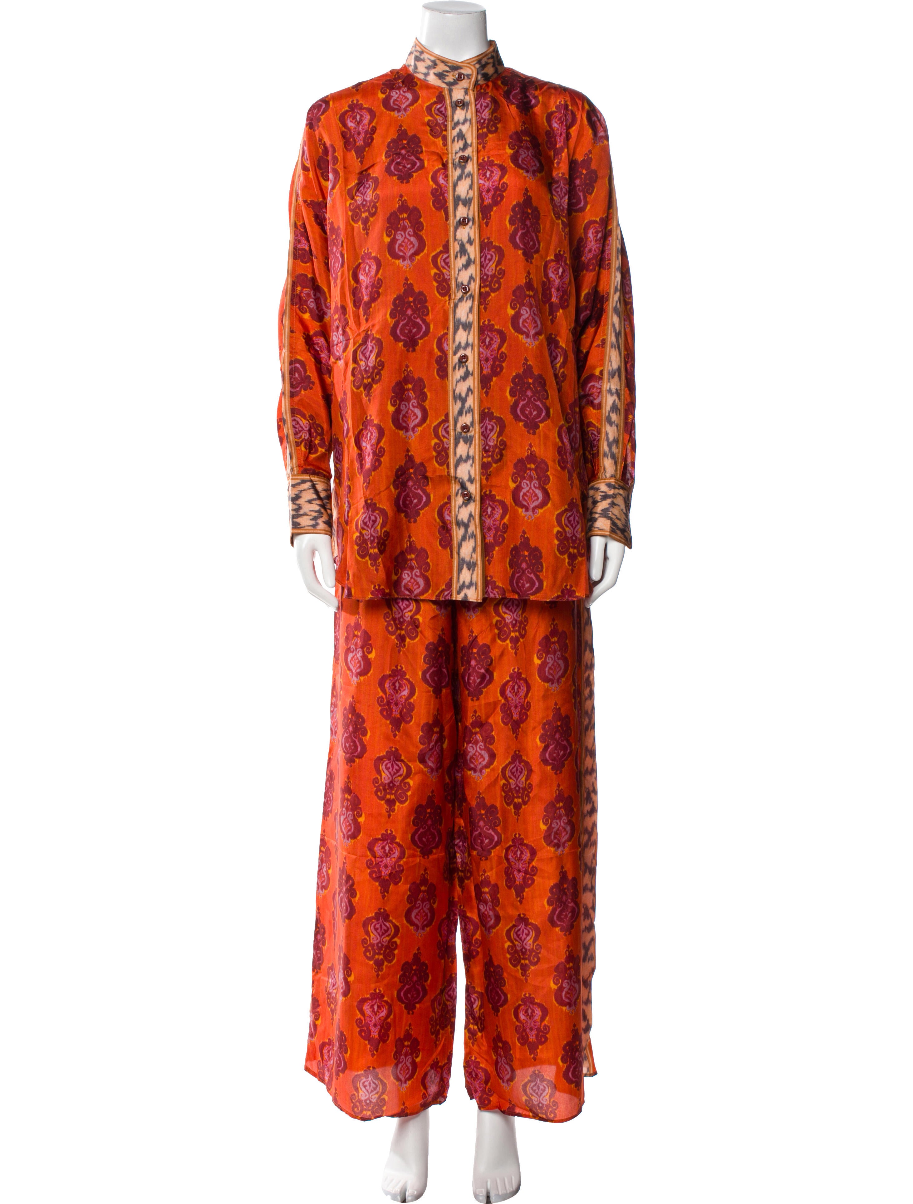 Zimmermann Silk Printed Pantsuit