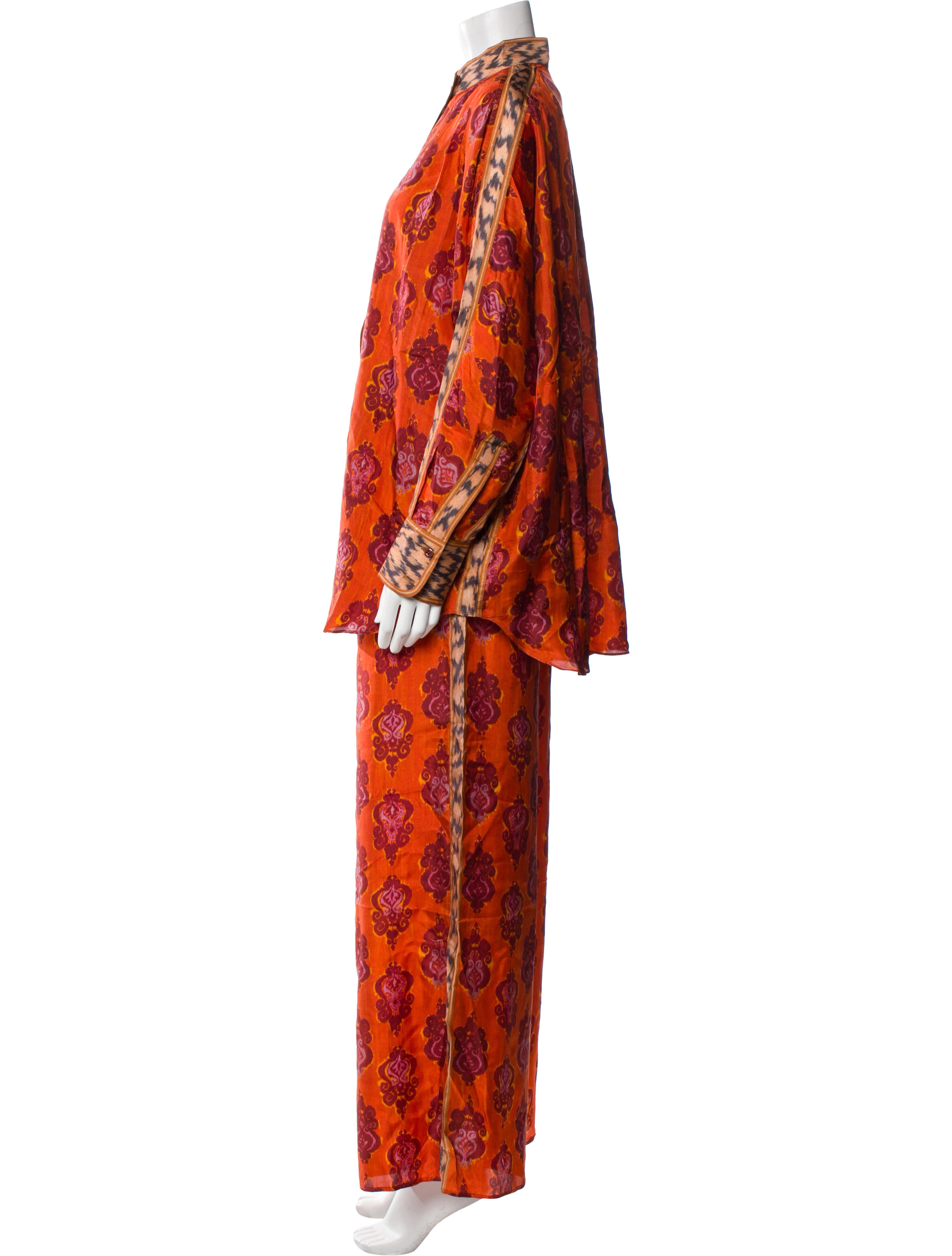 Zimmermann Silk Printed Pantsuit