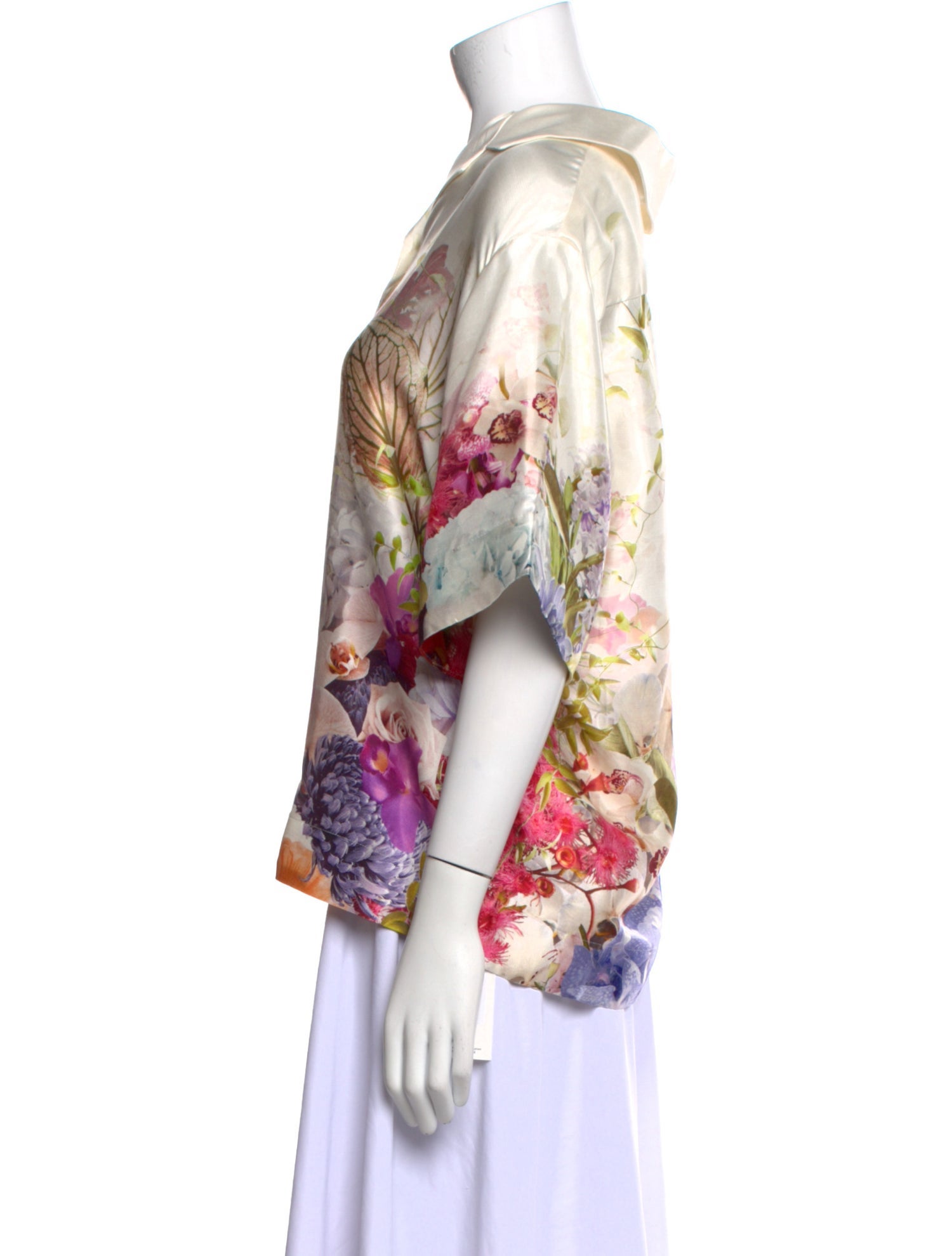 Zimmermann Silk Floral Print Blouse