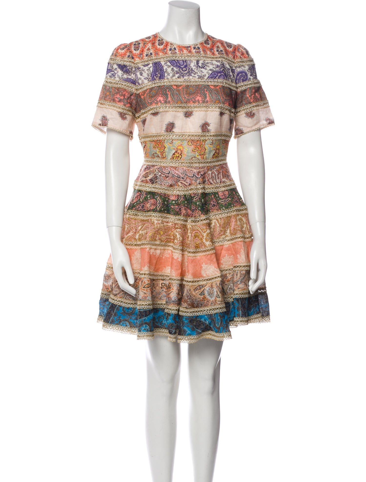 Zimmermann Linen Mini Dress