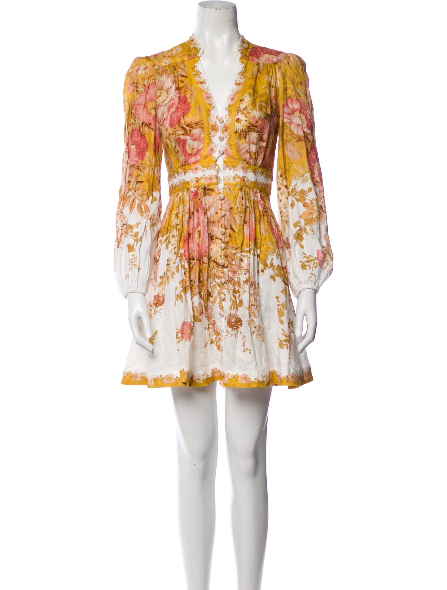 Zimmermann Linen Mini Dress