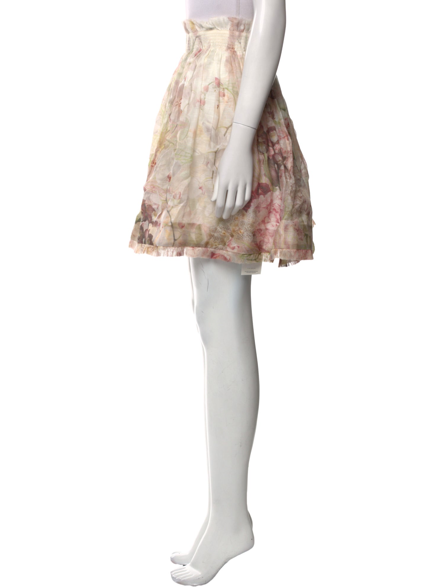 Zimmermann Linen Knee-Length Skirt