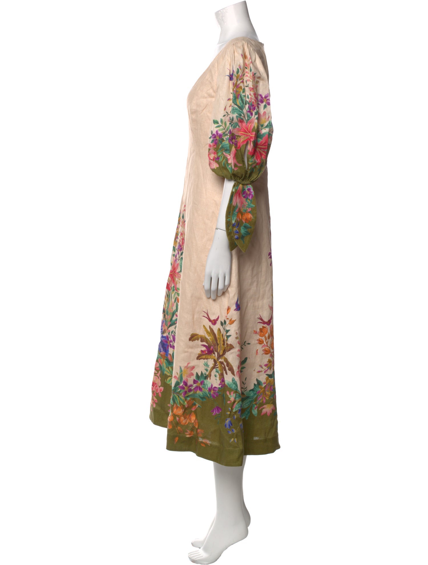 Zimmermann Linen Long Dress