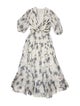 Zimmermann Floral Print Long Dress