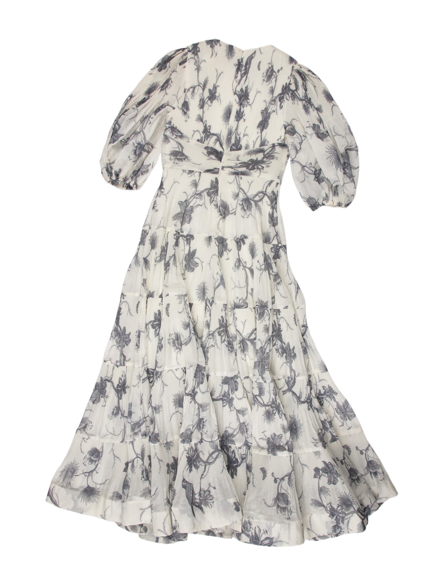 Zimmermann Floral Print Long Dress