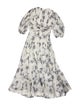 Zimmermann Floral Print Long Dress