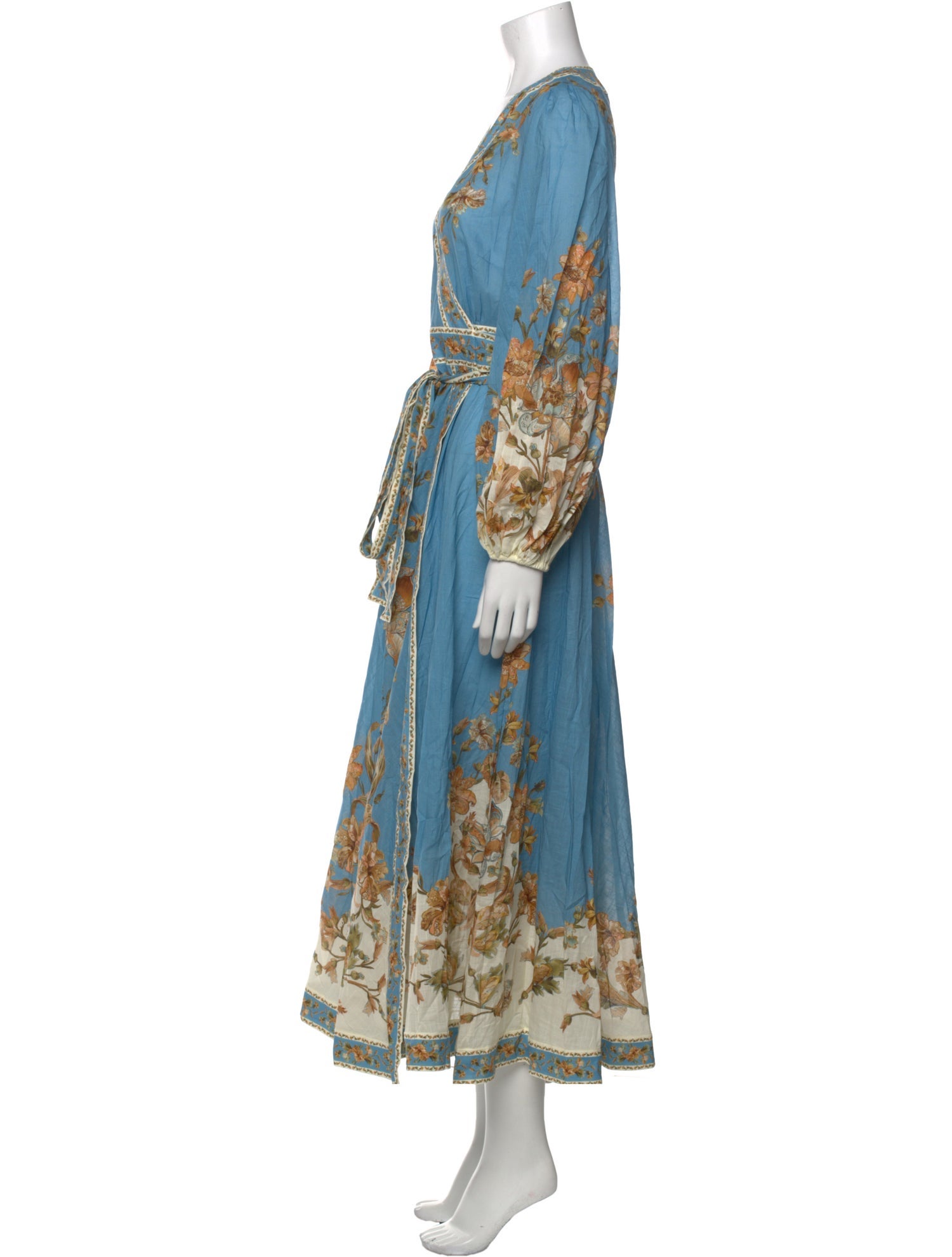 Zimmermann Printed Midi Length Dress