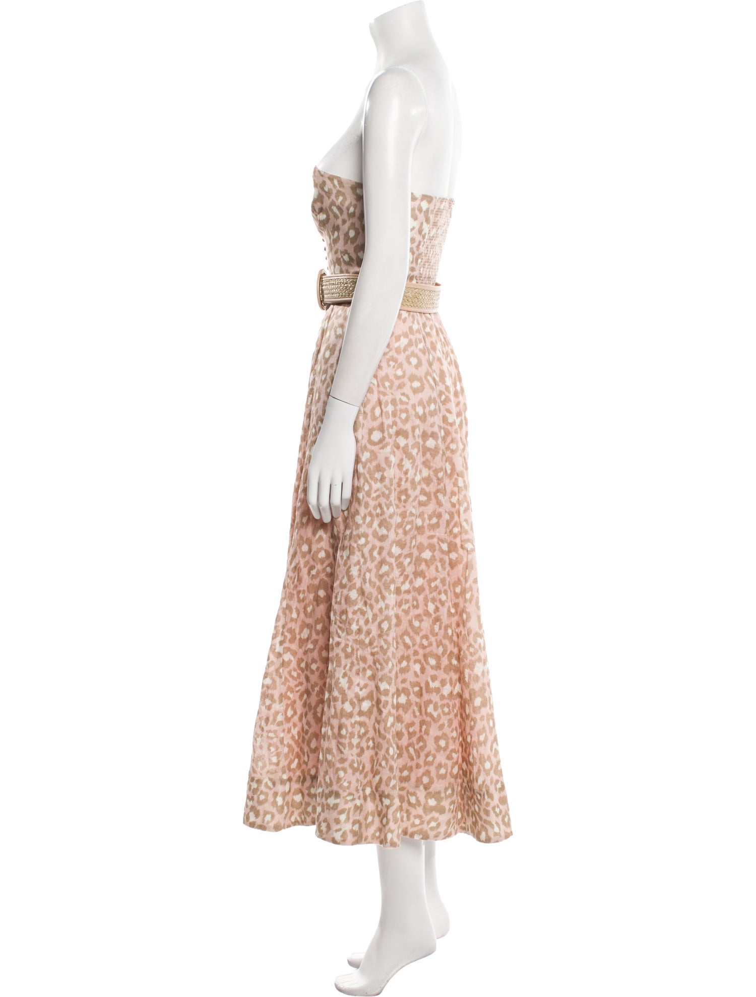 Zimmermann Linen Midi Length Dress