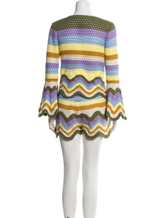 Zimmermann Raie Striped Short Set