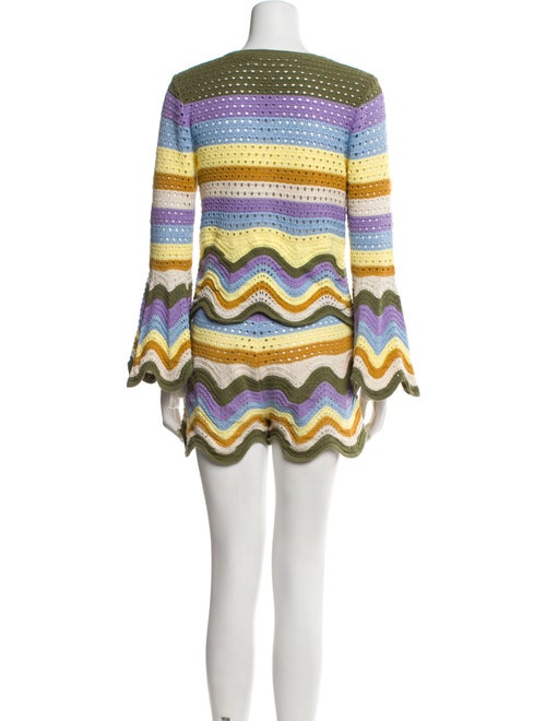 Zimmermann Raie Striped Short Set